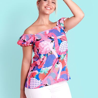 Blusa Rulé Flamencos