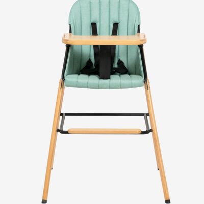 Wood Highchair Green