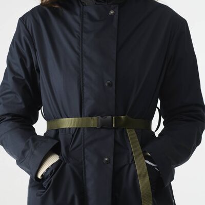 Rain trench coat - Navy blue