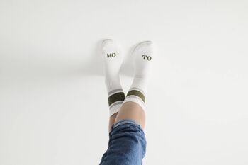 Chaussettes réfléchissantes - Blanc 4