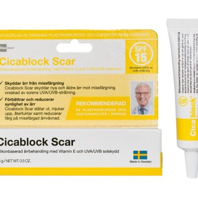 Cicablock Scar Treatment SPF 15, 15 grams