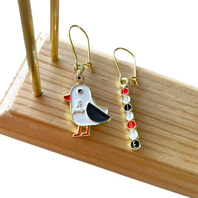 Boucles d'oreilles je suis chieuse