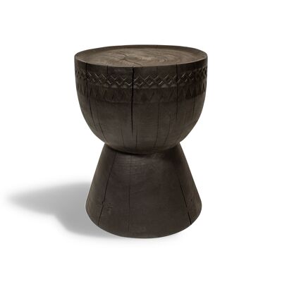 TABURETE DE MADERA
ACACIA QUEMADA
P35H45CM ASSA