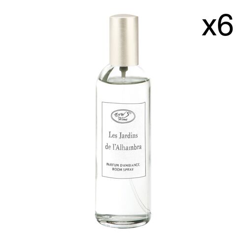 Lot6 parfums ambiance
 les jardins d'alhambra
 100ml "envoutant"