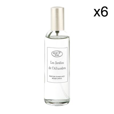 SET6 AMBIENT PERFUMES
 THE GARDENS OF ALHAMBRA
 100ML "BEWITCHING"