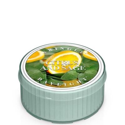 Citrus and Sage Daylight scented candle