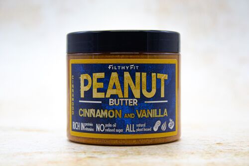 Peanut butter with cinnamon and vanilla 190g