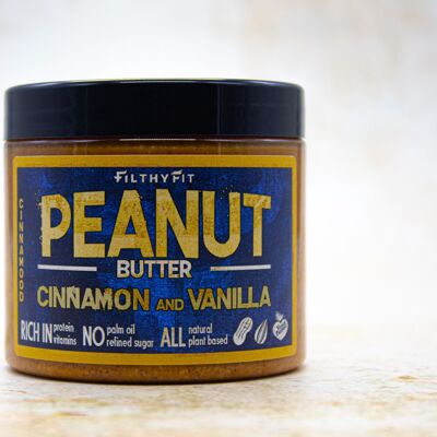 Peanut butter with cinnamon and vanilla 190g