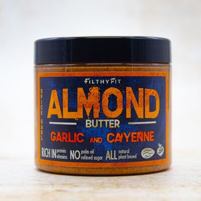 Almond butter with garlic and cayenne pepper 190g