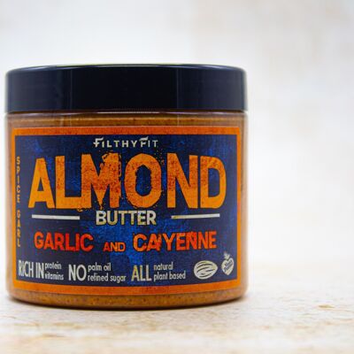 Almond butter with garlic and cayenne pepper 190g