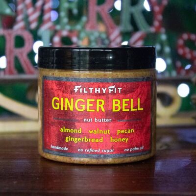 Ginger Bell Mandel-Pekannuss-Walnuss-Butter 190g