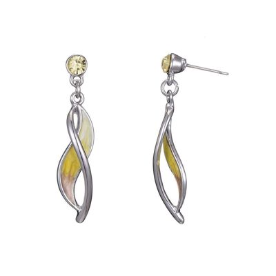 Albertine - Yellow stud earring