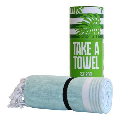 Hamamdoek - Take A Towel - saunadoek - 100x180cm - 100% katoen - pestemal - TAT 2-1