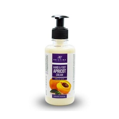 Hand- & Fußcreme mit Aprikosenöl, 250 ml