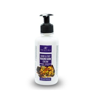 Crème mains et pieds au magnésium, 250 ml