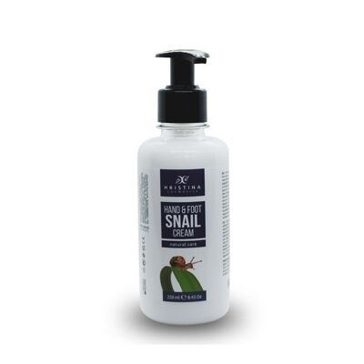 Snail Extract Hands & Foot Cream, 250 ml