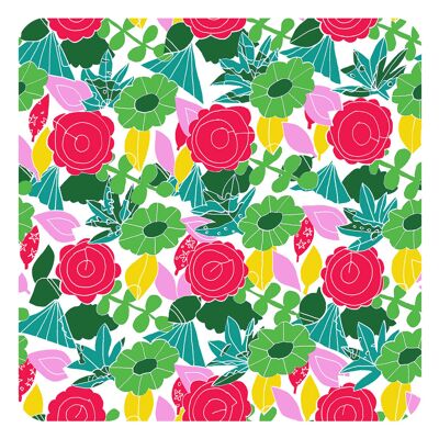 Garland table mat 222mm x 222mm square