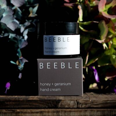 Beeble Hand Cream (HONEY + ROSE GERANIUM)