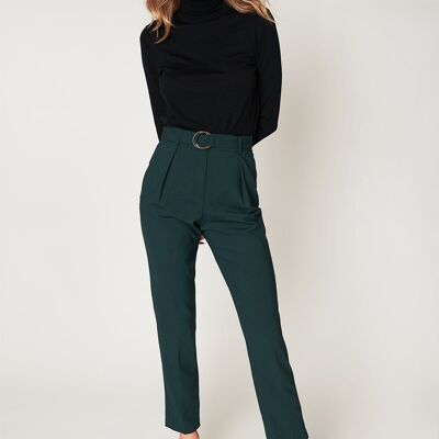 Pantalon tailleur Casablanca vert Bouteille