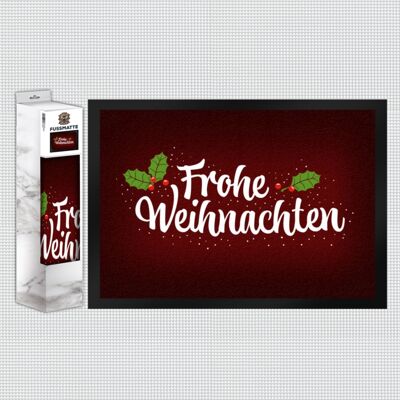 Frohe Weihnachten Fußmatte