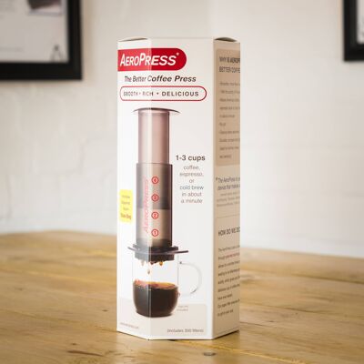 Aeropress
Coffee Maker - Yes please (+£10) aeropress-coffee-maker-1