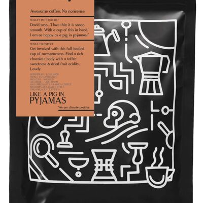 Like a Pig
in Pyjamas - Whole Bean coffee-six-13724