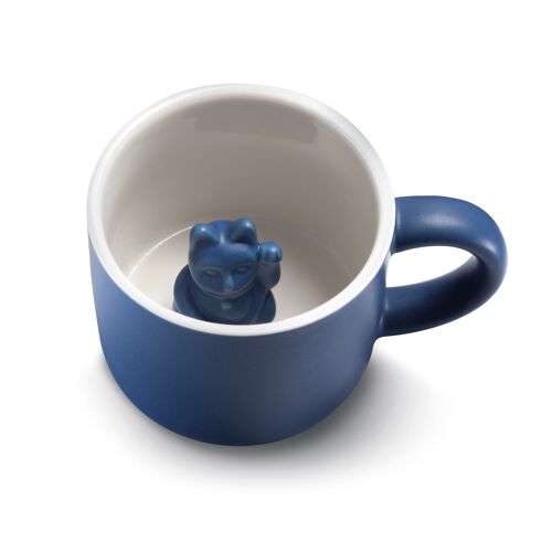 MANEKI NEKO Lucky Mug | Dark Blue