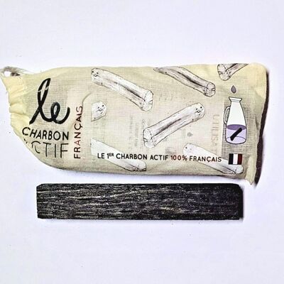 Charbon Actif végétal français : bâton filtrant