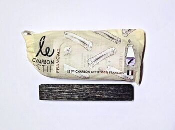 Charbon Actif végétal français : bâton filtrant 1