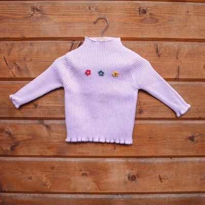 Elsie Sweater White - 100% Cotton