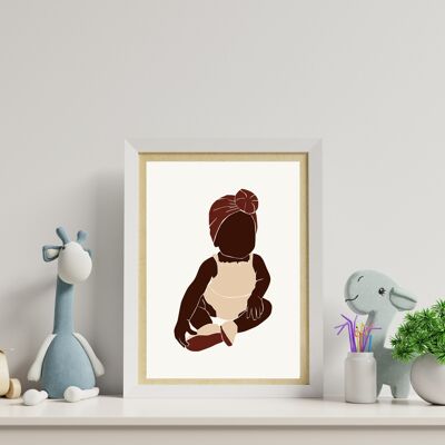 Turban baby - A3