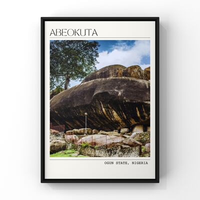 Abeokuta poster - A4