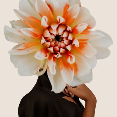 Flowerbomb - A4 - beige background