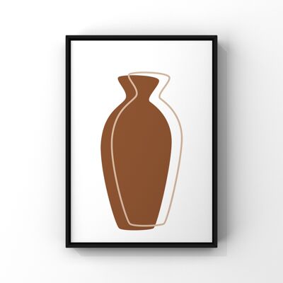 Vase Poster - A4