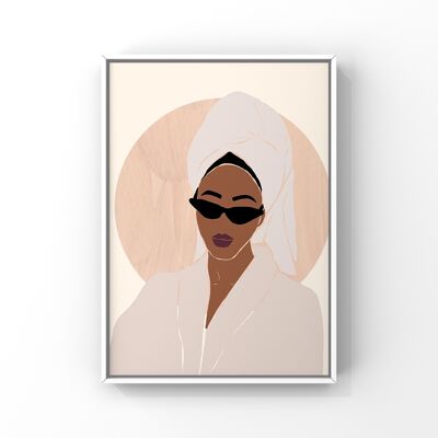 shades on - A4