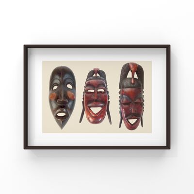 Trio masks - A3