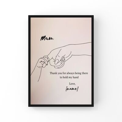Mother and child - A3 - Text