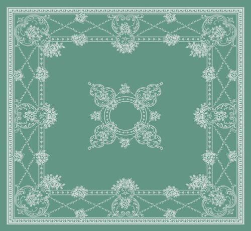 French melody – smaragd – 170 x 360cm