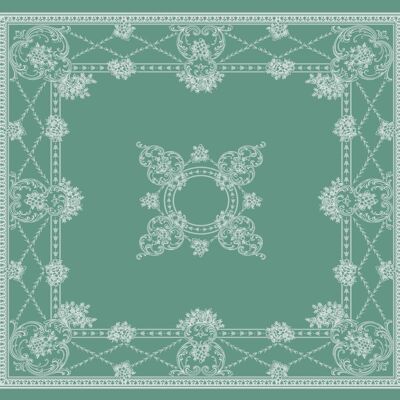French melody – emerald – 170 x 360cm