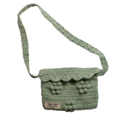 Baby Stricktasche - Mintgrün