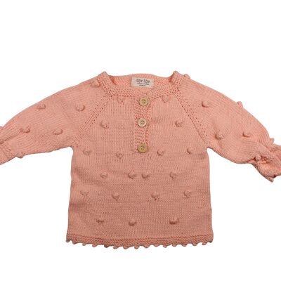 Baby Pullover mit Noppen - 68