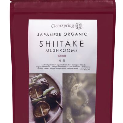 Champiñones Shiitaké japonais biologiques 40g (FR-bio-09)