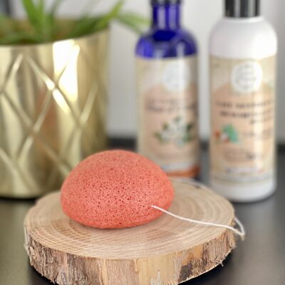 Red Clay Konjac Sponge FACE