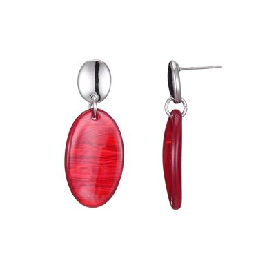 Asuka - Red Stud Earring