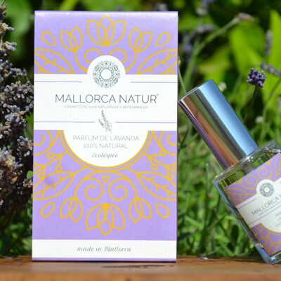 Organic perfume with lavender from Mallorca (30 ml)