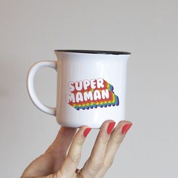 Mug Super Maman  / Spécial Fête des Mères 1