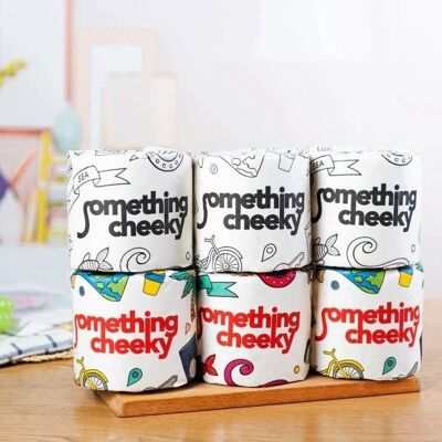 Something Cheeky, 100% Bamboo Toilet Paper - Box of 12