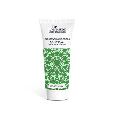 Shampooing capillaire à l'huile d'avocat - accélérateur de pousse des cheveux, 200 ml