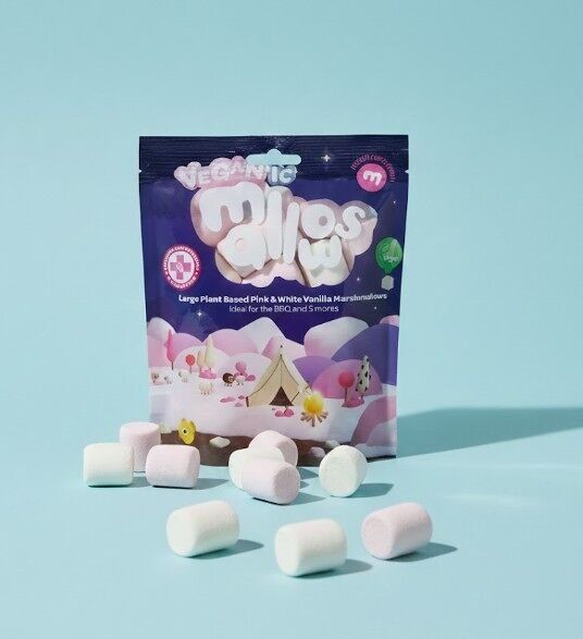 BBQ Vegantic Pink & White Vanilla Mallows
