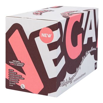 Vegantic Pink & White Vanilla BBQ Mallows Case 10 5